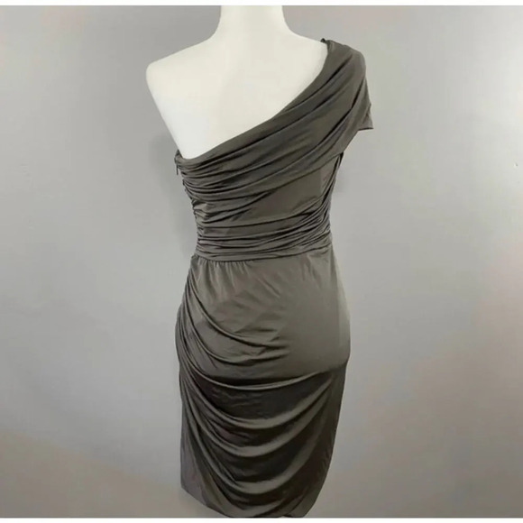 Eliza J One Shoulder Goddess Dress - Picture 3 of 5